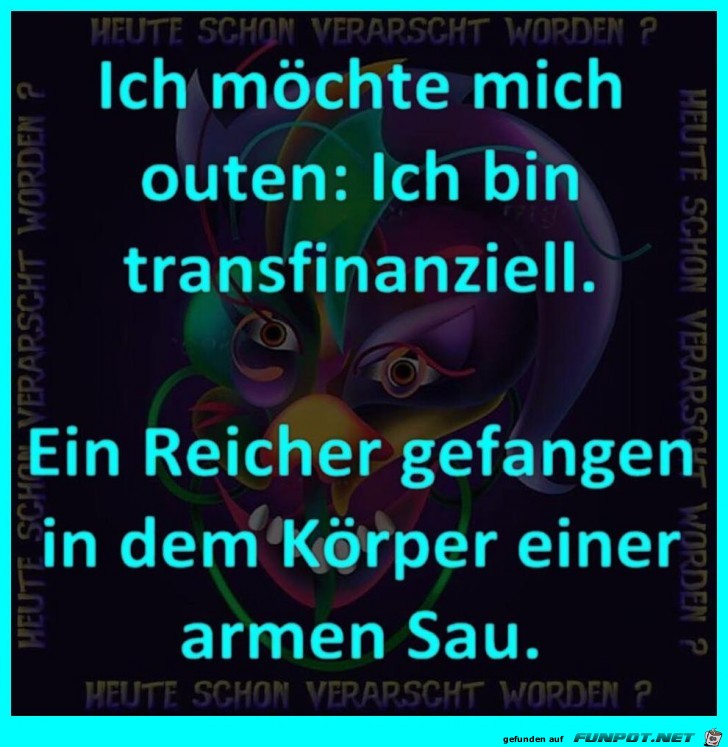 Ich möchte mich outen Ich möchte mich outen