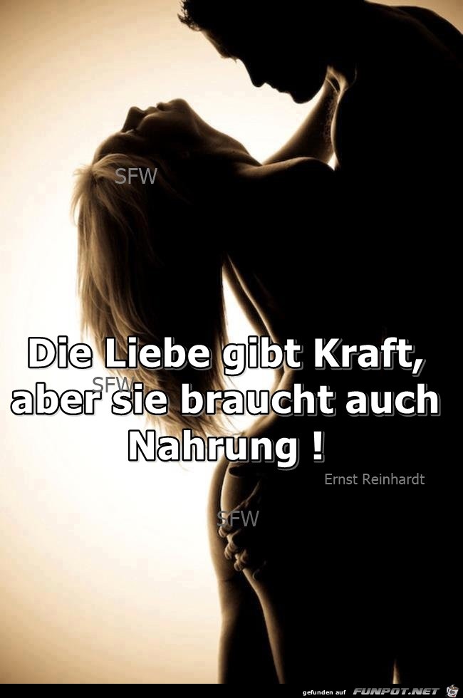 Die Liebe gibt Kraft