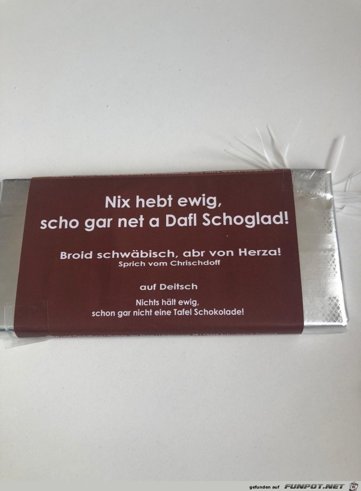 Schokolade Schokolade