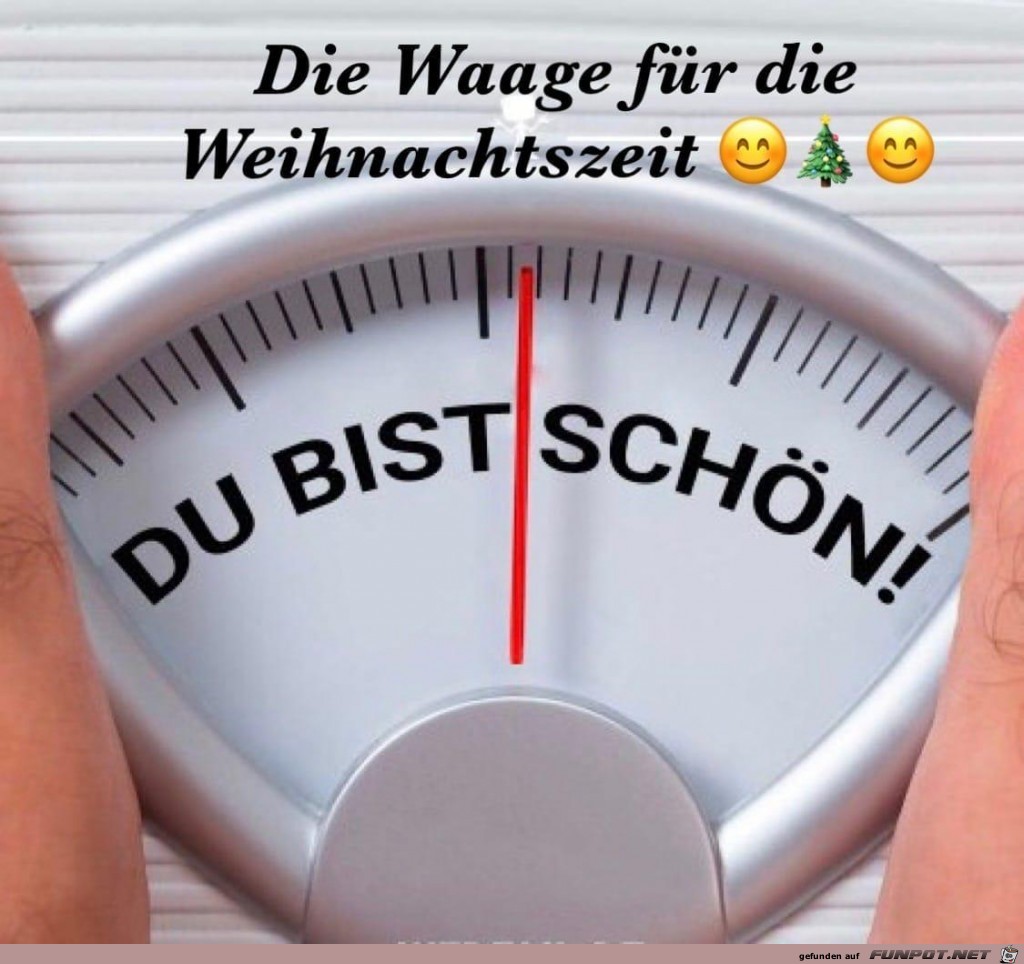 die Waage fuer die Weihnachtszeit die Waage fuer die Weihnachtszeit