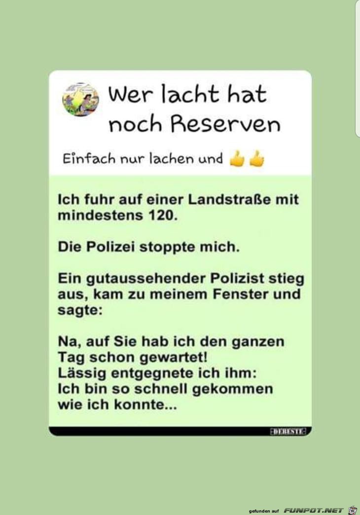 Einfach nur lachen