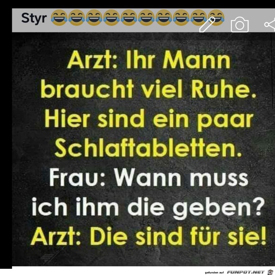 Ihr Mann braucht