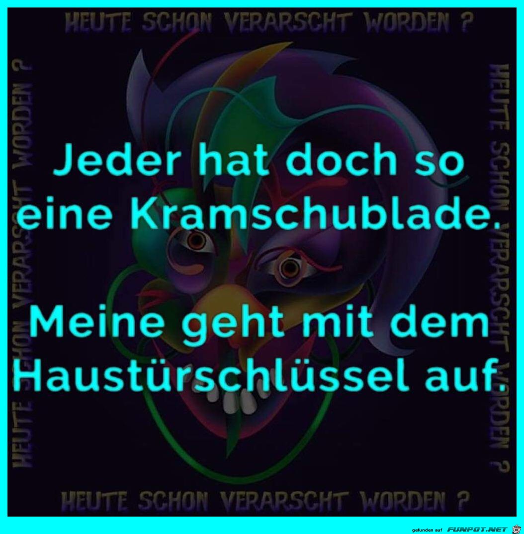 Kramschublade Kramschublade