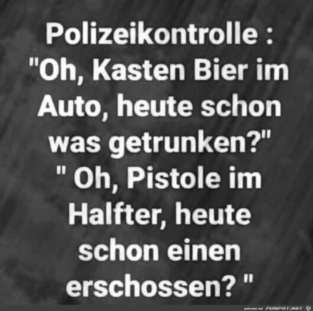 Polizeikontrolle