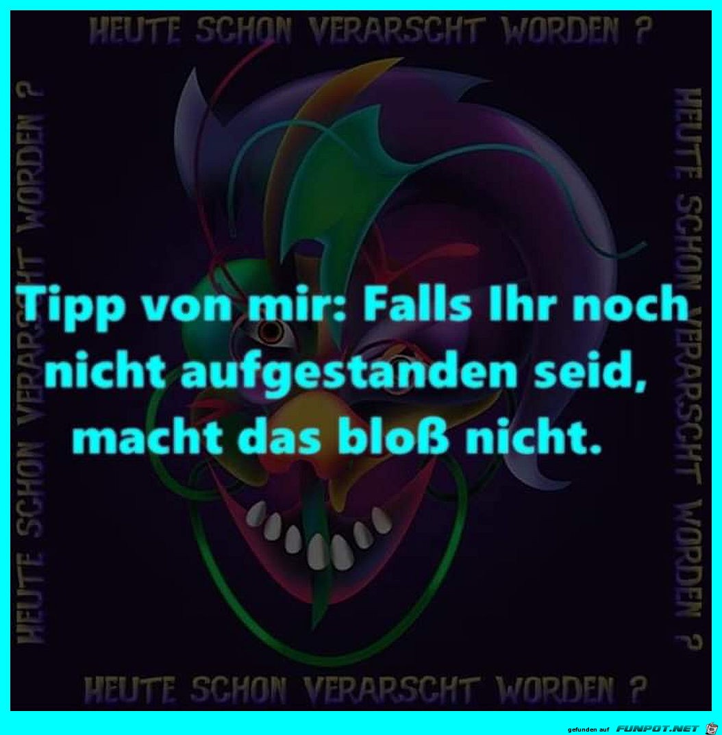 Tipp von mir