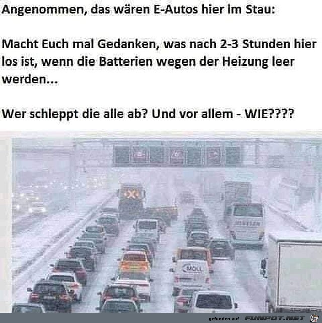 E-Autos im Winter