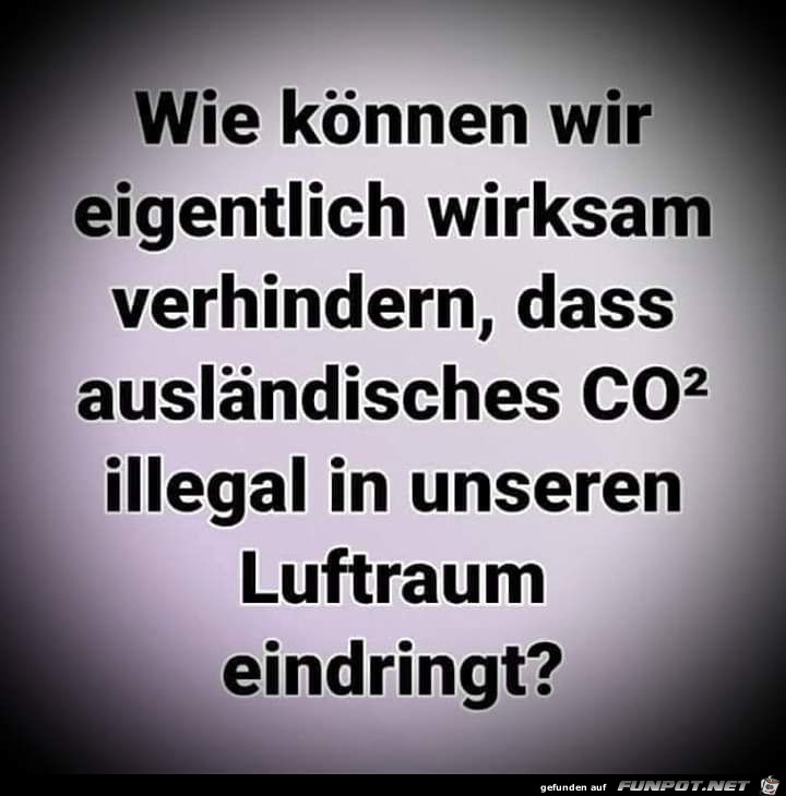 Illegales eindringen im Luftraum