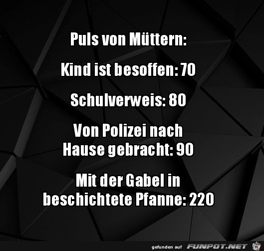 Der Puls von Müttern Der Puls von Müttern