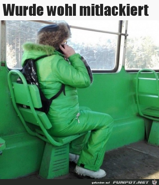 Sitzt schon länger dort Sitzt schon länger dort