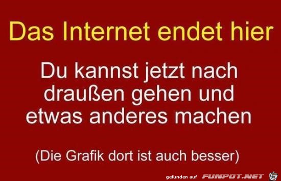 Kein Internet