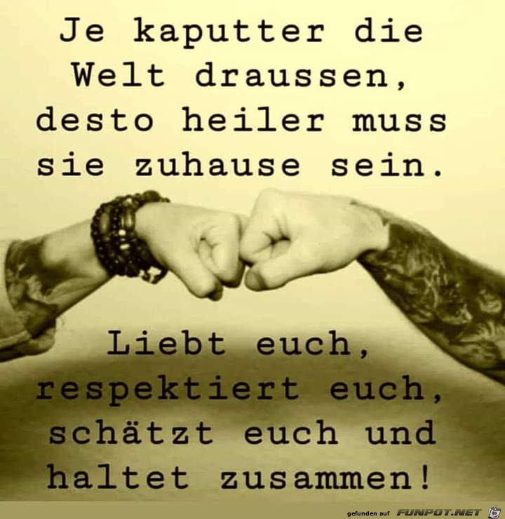 Liebt Euch