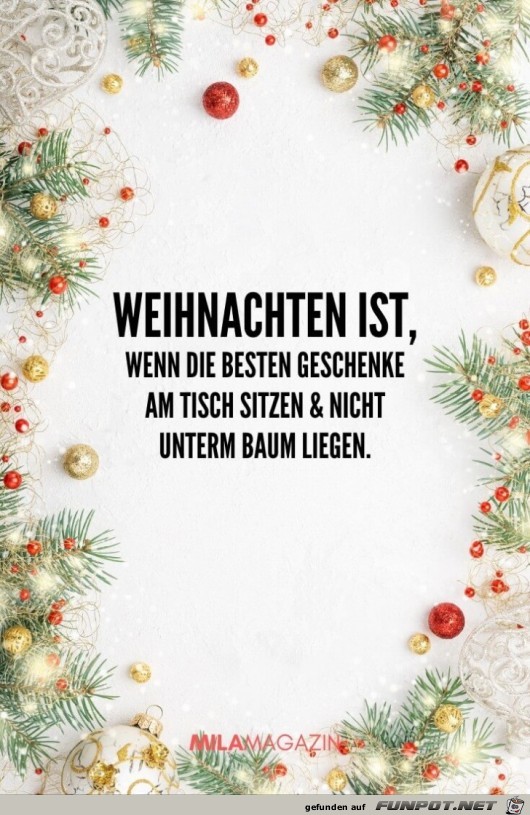 Weihnachten ist, wenn... Weihnachten ist, wenn...