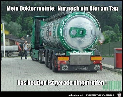 Ein Bier am Tag