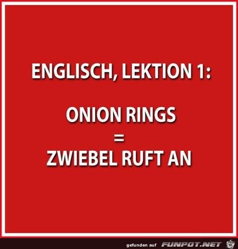 English Lektion