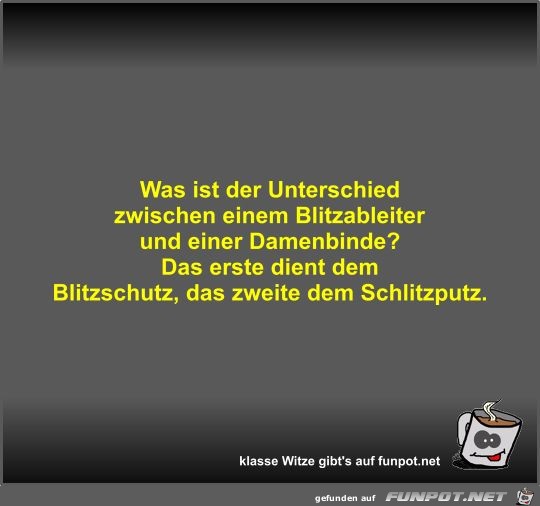 Was ist der Unterschied zwischen einem Blitzableiter und... Was ist der Unterschied zwischen einem Blitzableiter und...