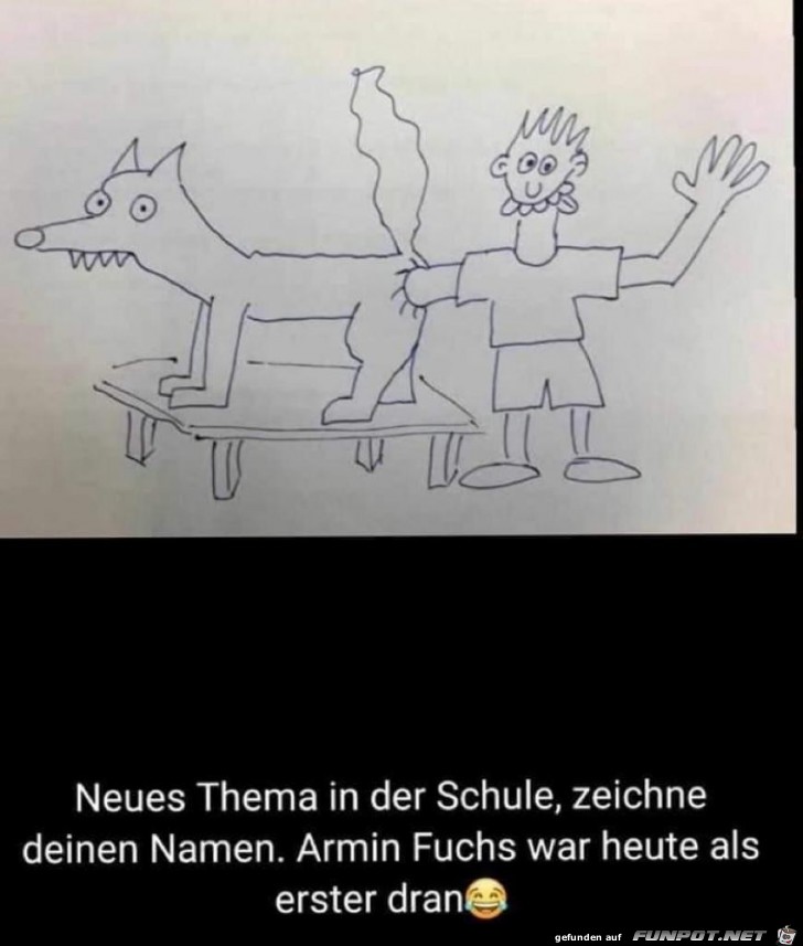 Namen zeichnen Namen zeichnen