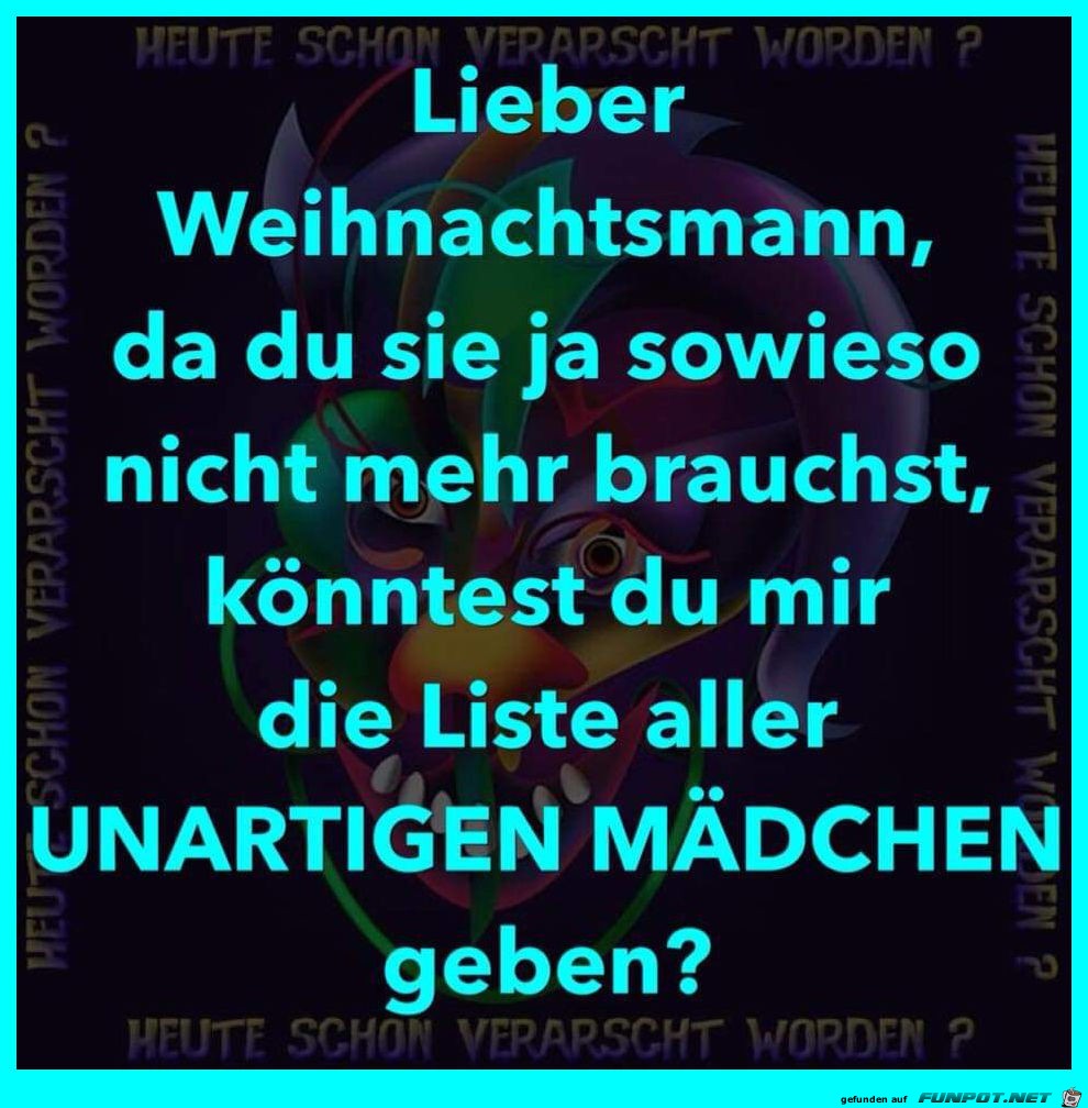 Liste schicken Liste schicken