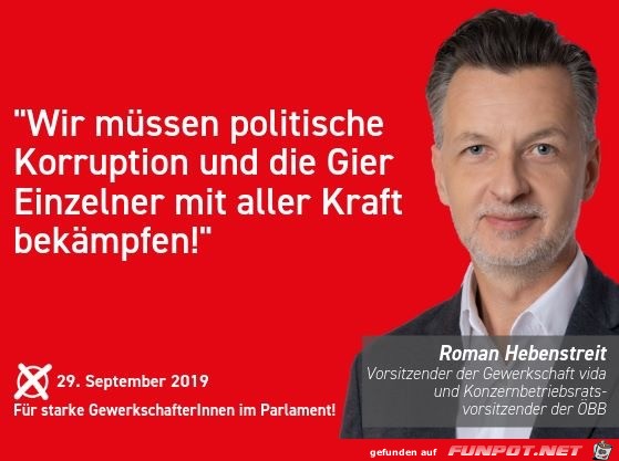 Wir muessen politische Korruption Wir muessen politische Korruption