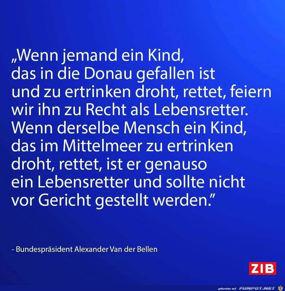 wenn jemand ein kind rettet