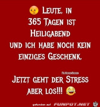 In 365 Tagen ist Heiligabend In 365 Tagen ist Heiligabend