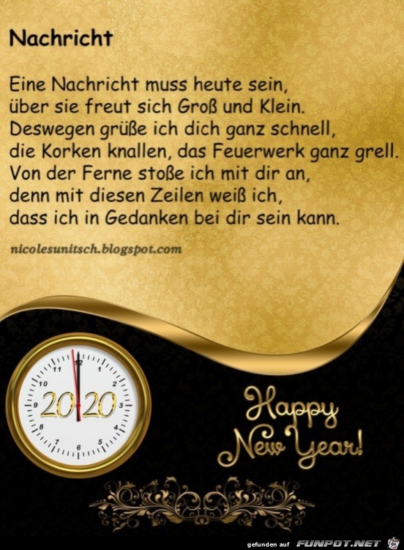 Nachricht - Gedicht von Nicole Sunitsch Nachricht - Gedicht von Nicole Sunitsch