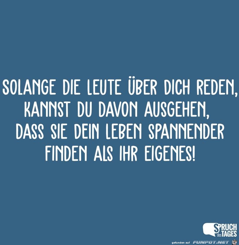 solange die Leute solange die Leute
