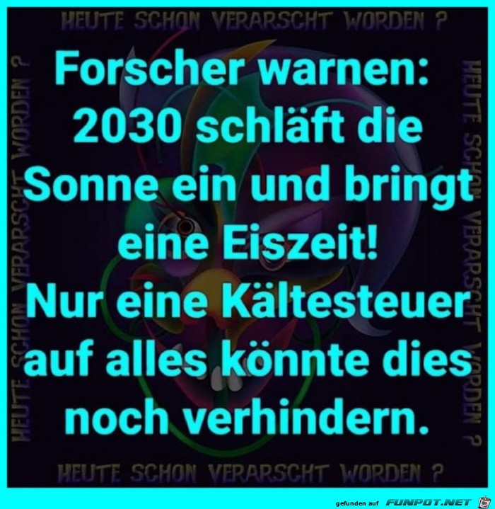 2030 kommt noch eine Steuer 2030 kommt noch eine Steuer