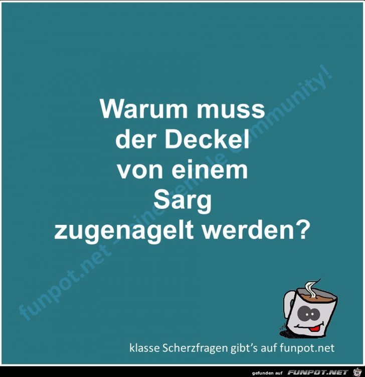 Scherzfrage Scherzfrage