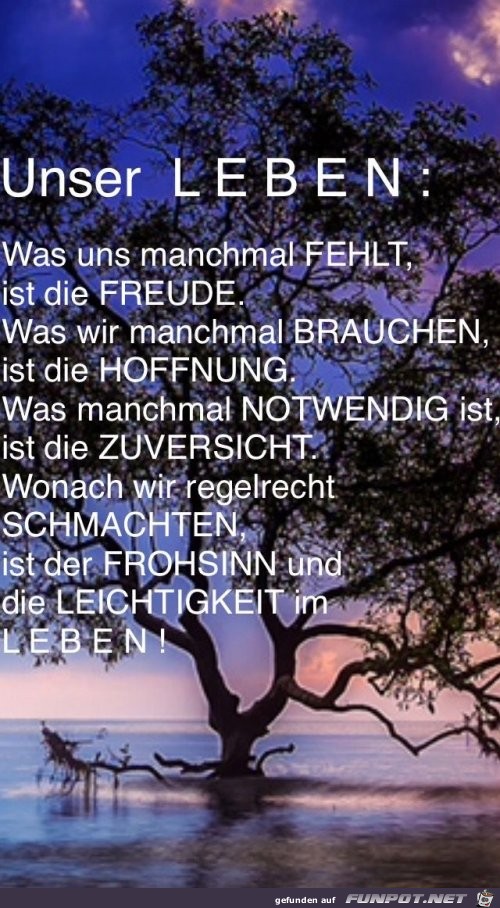 unser leben unser leben