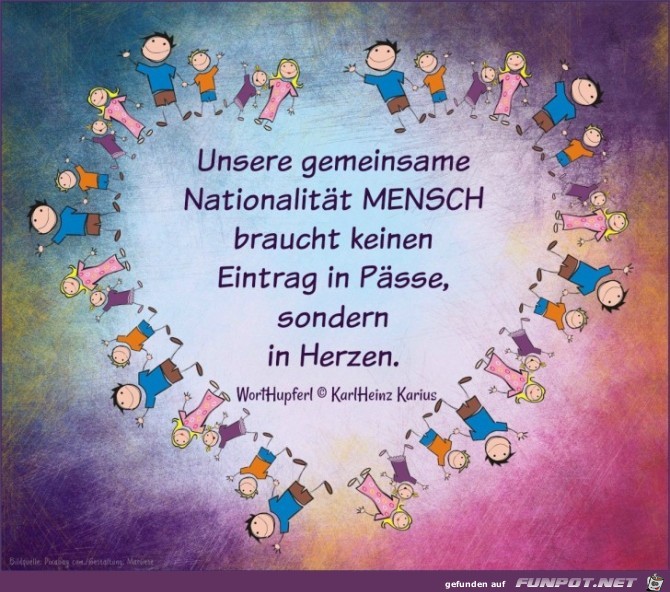 unsere gemeinsame Nationalitaet