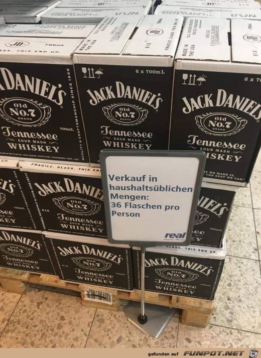 Haushaltsübliche Mengen Haushaltsübliche Mengen