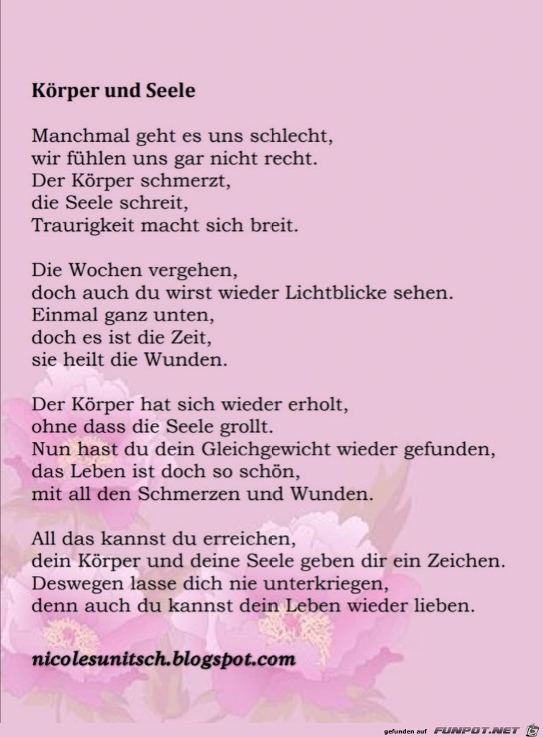 Körper und Seele Körper und Seele