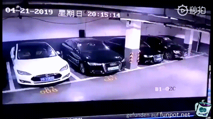 Tesla Model S explodierte... Tesla Model S explodierte...