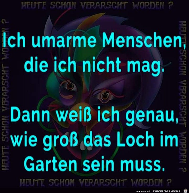 Ich umarme Menschen Ich umarme Menschen