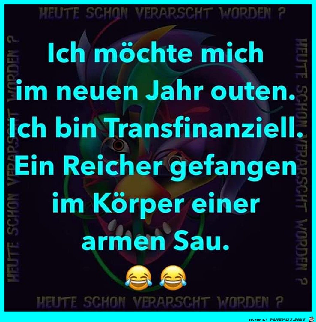 Outen im neuen Jahr Outen im neuen Jahr
