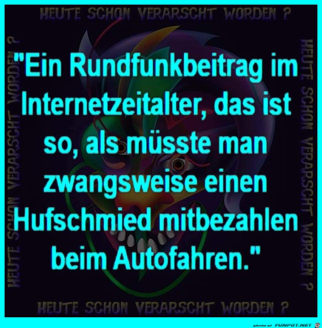 Rundfunkbeitrag Rundfunkbeitrag