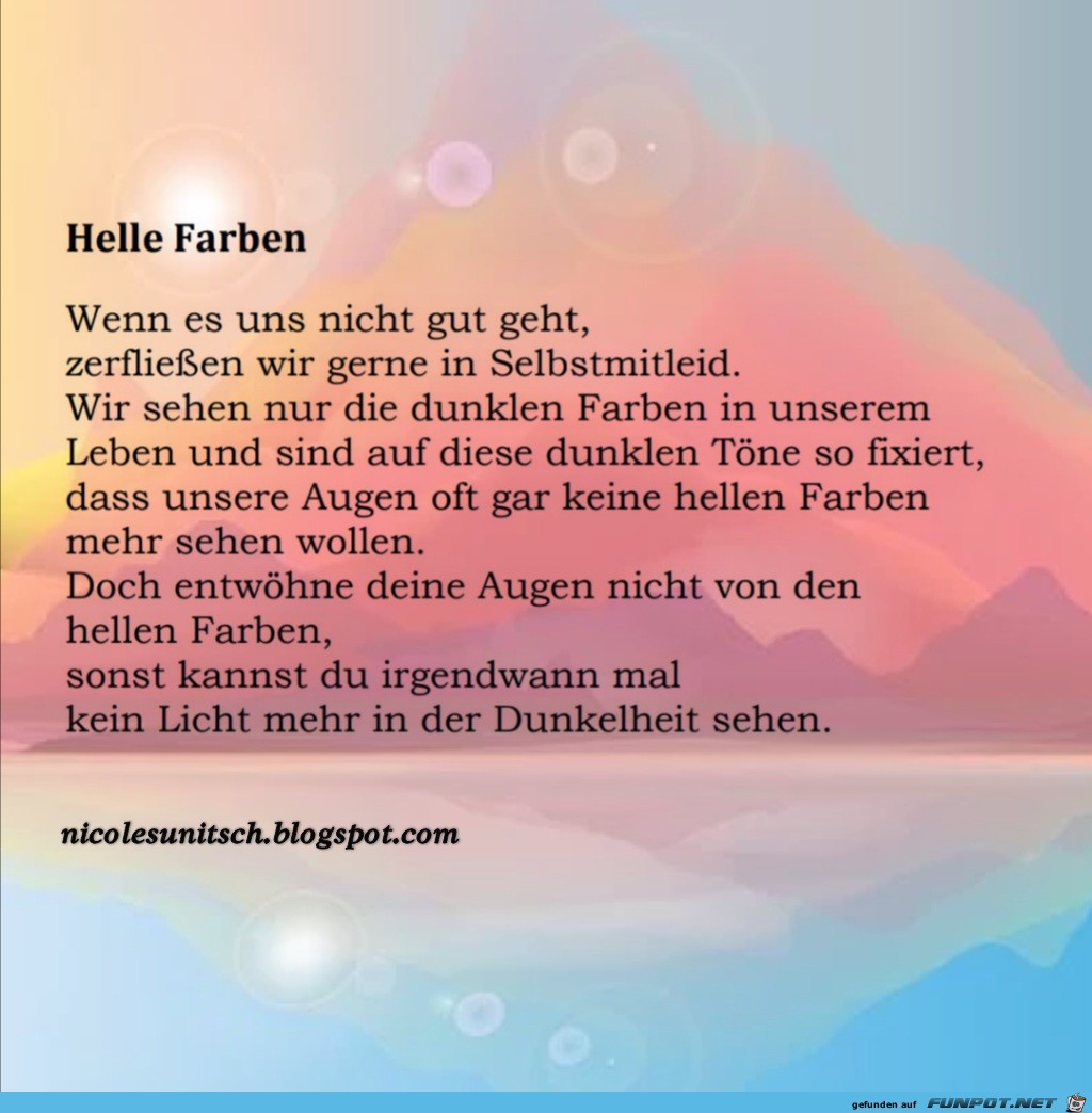 Helle Farben