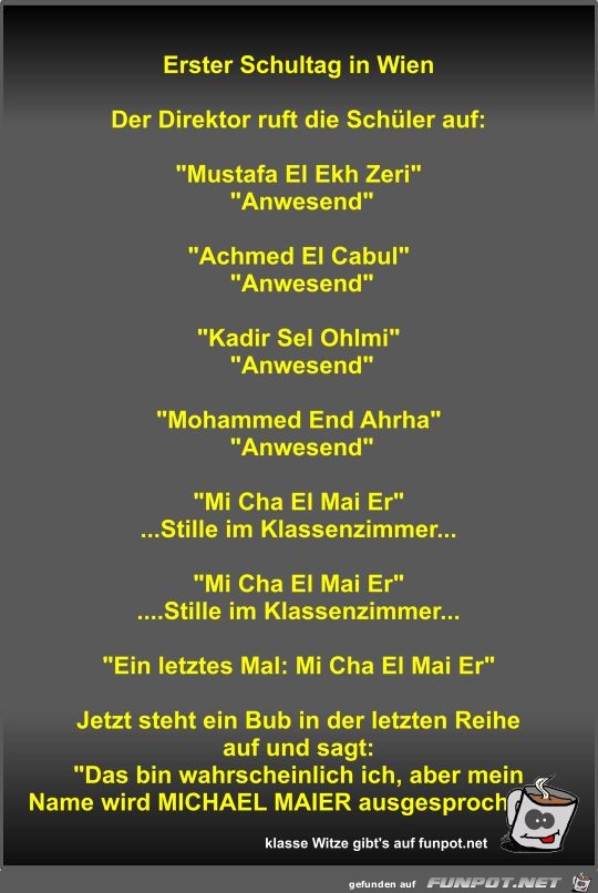 Erster Schultag in Wien Erster Schultag in Wien