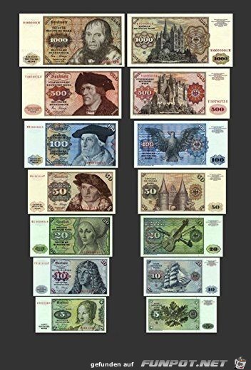 Das war noch richtiges Geld Das war noch richtiges Geld