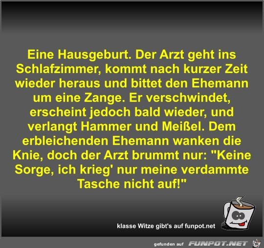 Eine Hausgeburt Eine Hausgeburt