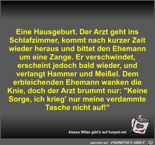 Eine Hausgeburt