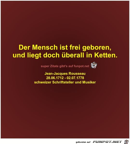 Der Mensch ist frei geboren Der Mensch ist frei geboren