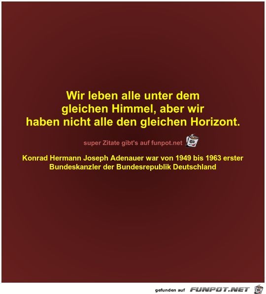 Wir leben alle unter dem
gleichen Himmel Wir leben alle unter dem
gleichen Himmel