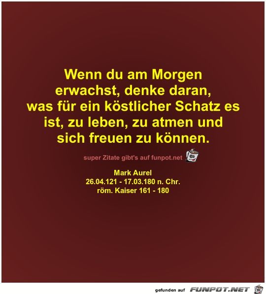 Wenn du am Morgen
erwachst Wenn du am Morgen
erwachst