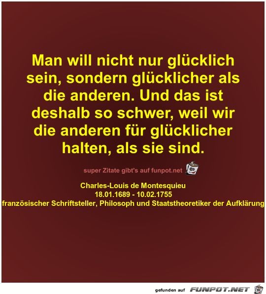 Man will nicht nur glücklich
sein Man will nicht nur glücklich
sein