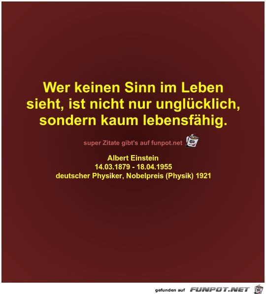 Wer keinen Sinn im Leben
sieht Wer keinen Sinn im Leben
sieht