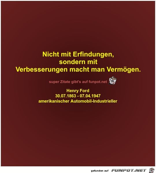 Nicht mit Erfindungen Nicht mit Erfindungen
