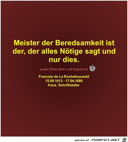 Meister der Beredsamkeit ist
der Meister der Beredsamkeit ist
der