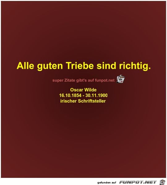 Alle guten Triebe sind richtig Alle guten Triebe sind richtig