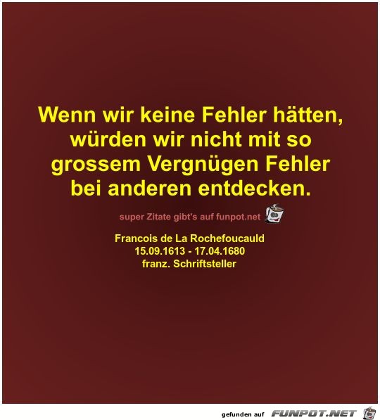 Wenn wir keine Fehler hätten Wenn wir keine Fehler hätten